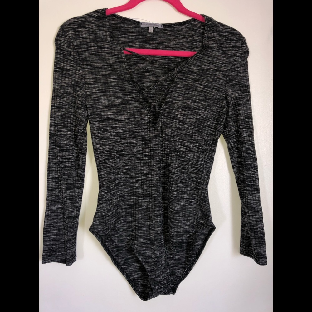Charlotte Russe Low Cut Bodysuit